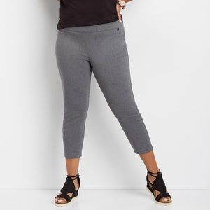 Maurices, Pull On Bengaline Crop Pant, Size 18w
